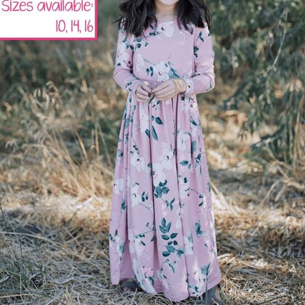 ASHLEY LONG SLEEVE MAXI DRESS
